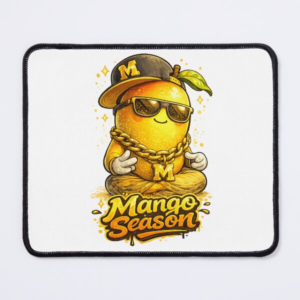 Item preview, Mango Season Gangsta Mango Gold Chain Hip Hop Funny Design designed and sold by irfanshikh.