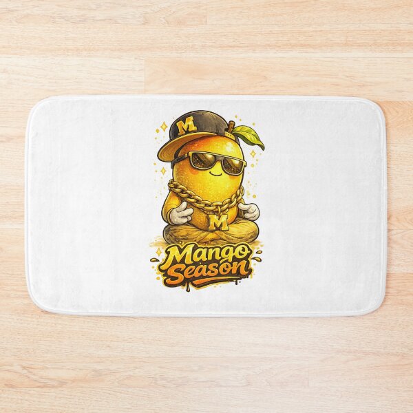 Item preview, Mango Season Gangsta Mango Gold Chain Hip Hop Funny Design designed and sold by irfanshikh.