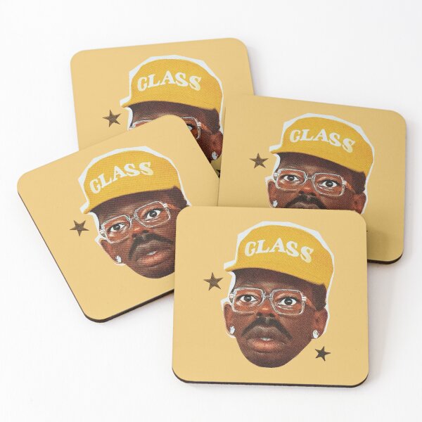 Item preview, Tyler The Creator Glass Yellow Hat Hip Hop Retro designed and sold by RustBloomart.