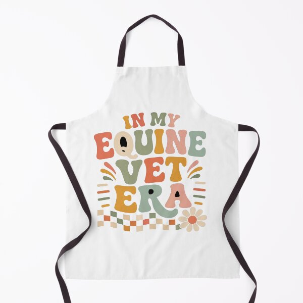 Item preview, In My Equine Vet Era Retro Groovy Veterinary Student Horse Lover Design designed and sold by batoot1.