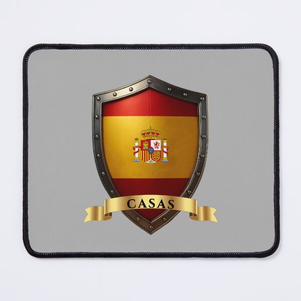 Item preview, Casas Spanish Heritage Crest Shield designed and sold by Highlandkings.