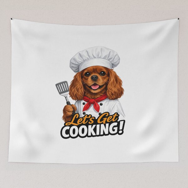 Item preview, Lets Get Cooking Ruby Cavalier designed and sold by SpottyRainbow.