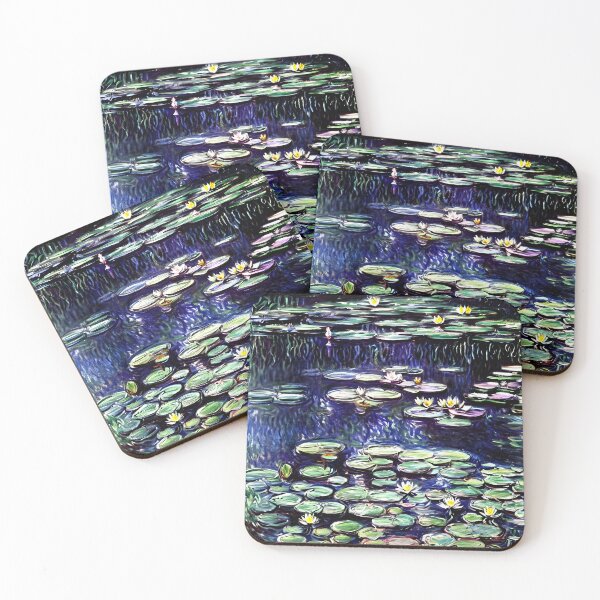 Item preview, Water Lilies: Impression of Reflections & Blossoming Surfaces (37) designed and sold by artdesignsnow.