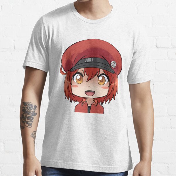 Red Blood Cell Hataraku Saibou - Cells At Work - T-Shirt