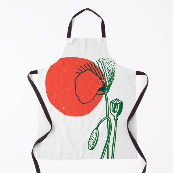 Item preview, Poppy flower with red circle designed and sold by pixel_werk.