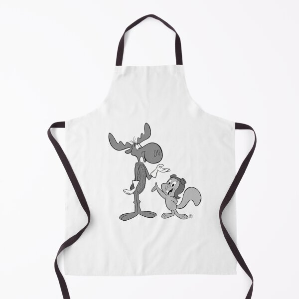 Item preview, Rocky And Bullwinkle In Black And White designed and sold by EviBenbato.