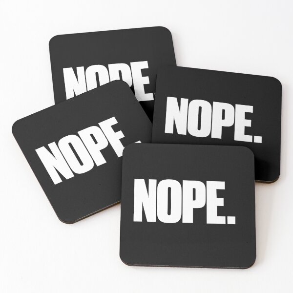 Item preview,  Nope Funny Sarcastic T-Shirt | Introvert One Word Humor designed and sold by VaultVibes.
