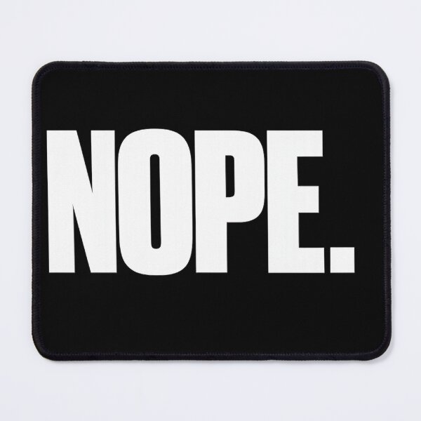 Item preview,  Nope Funny Sarcastic T-Shirt | Introvert One Word Humor designed and sold by VaultVibes.