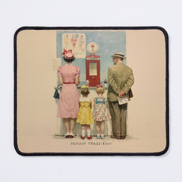 Item preview, Summer Traditions at the Ice Cream Shop designed and sold by junkydotcom.