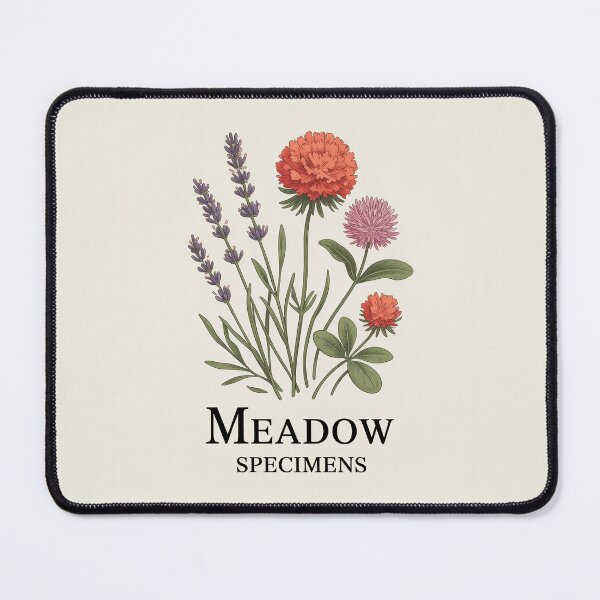 Item preview, Meadow Specimens Vintage Botanical Print designed and sold by NuvoraNest.