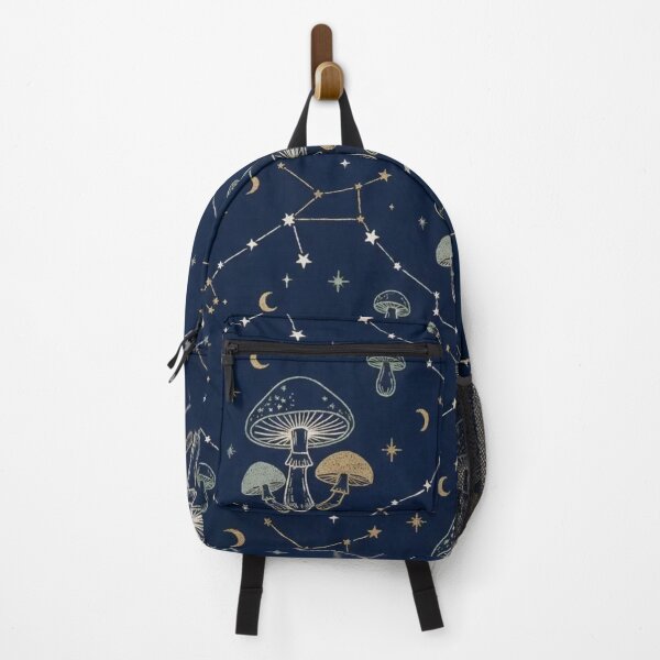 Item preview, Midnight Mushroom Constellation Forest Pattern designed and sold by StickyGuys.