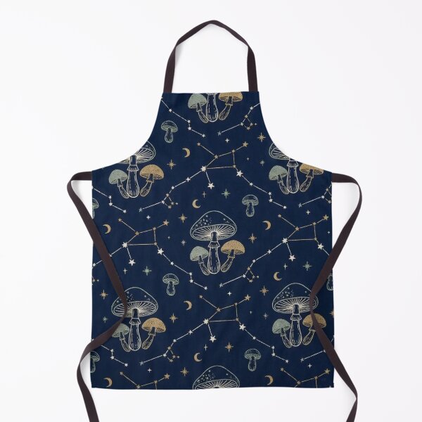 Item preview, Midnight Mushroom Constellation Forest Pattern designed and sold by StickyGuys.
