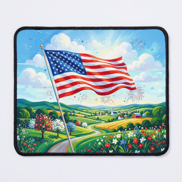 Item preview, Happy Birthday America 250th Anniversary designed and sold by Home Decor Art.