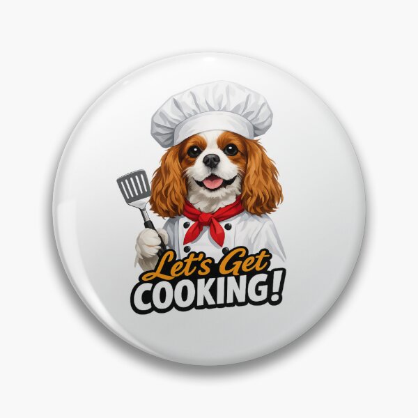 Item preview, Lets Get Cooking Blenheim Cavalier designed and sold by SpottyRainbow.