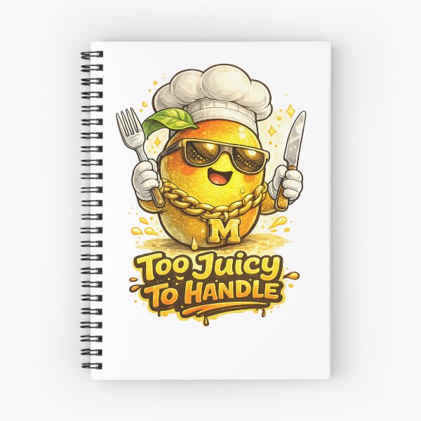 Item preview, Too Juicy To Handle Funny Chef Mango Gold Chain Design designed and sold by irfanshikh.