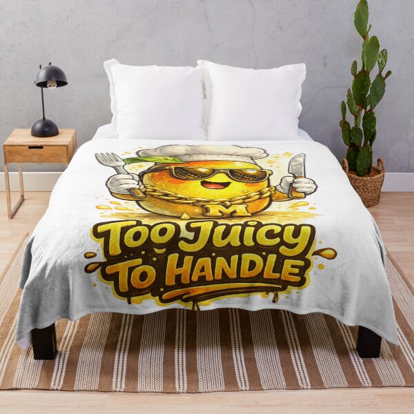 Item preview, Too Juicy To Handle Funny Chef Mango Gold Chain Design designed and sold by irfanshikh.