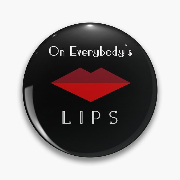 Item preview, On Everybody’s Lips Graphic designed and sold by Dudek Originals.