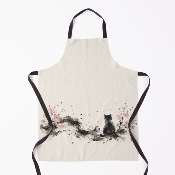 Item preview, Sakura Whispers and a Black Cat designed and sold by lbl-shop.