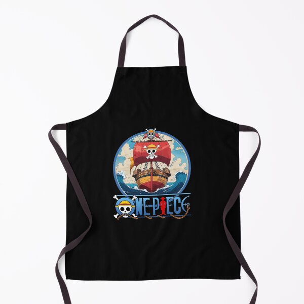 Item preview, One Piece Anime Pirate Ship Sailing Crest Logo designed and sold by RustBloomart.