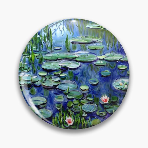 Item preview, Water Lilies: Impression of Reflections & Blossoming Surfaces (38) designed and sold by artdesignsnow.