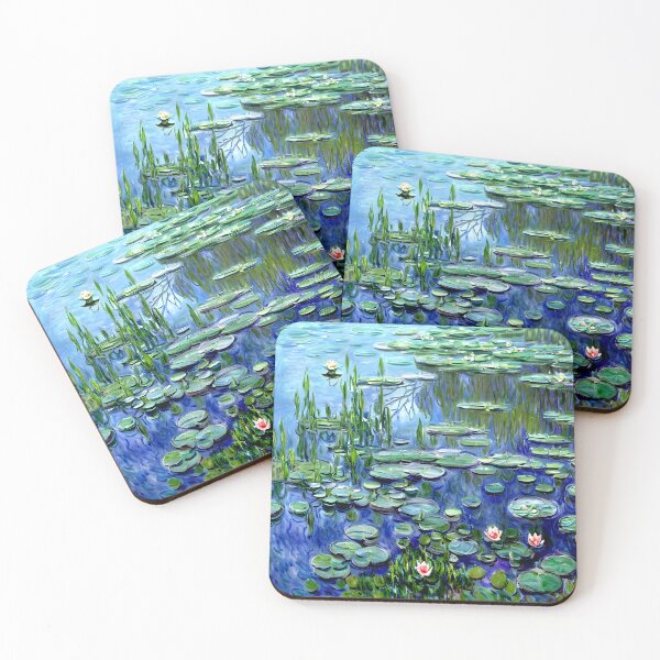 Item preview, Water Lilies: Impression of Reflections & Blossoming Surfaces (38) designed and sold by artdesignsnow.