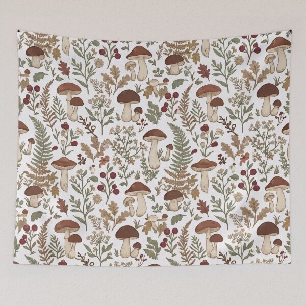 Item preview, Forest Forager Luxe Botanical Pattern designed and sold by StickyGuys.