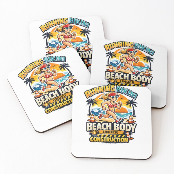 Item preview, Beach Body Under Construction Running Bikini designed and sold by DPBTees70.