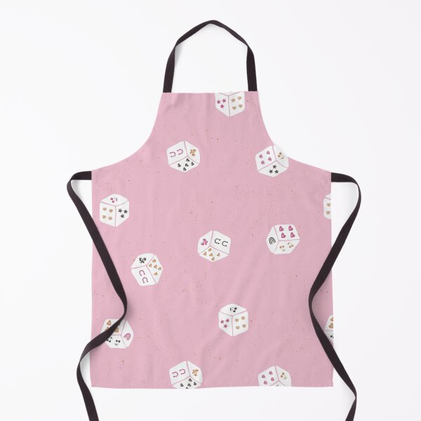 Item preview, Lucky Charm Game Dice Toss Retro Coquette Western Preppy Girl Bedrooms Blush designed and sold by RenattaZare.