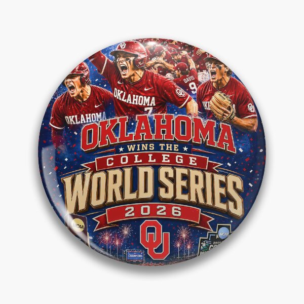 Item preview, OKLAHOMA WINS THE COLLEGE BASEBALL WORLD SERIES 2026 designed and sold by DBM Photo Art 1.