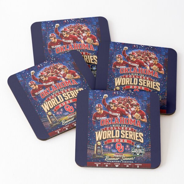 Item preview, OKLAHOMA WINS THE COLLEGE BASEBALL WORLD SERIES 2026 designed and sold by DBM Photo Art 1.