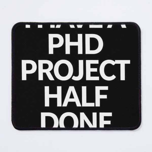 Item preview, Funny Handyman Gift - PhD Project Half Done Tee designed and sold by Petringo.
