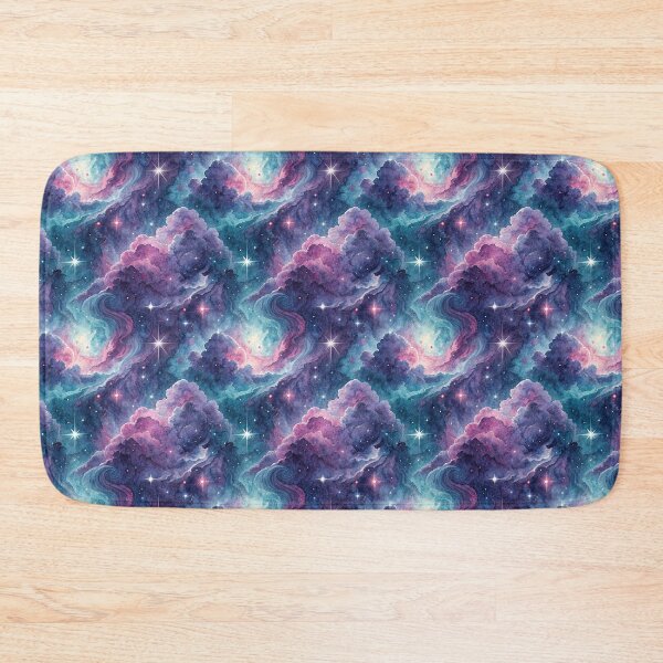 Item preview, Watercolor Galaxy Nebula Starry Sky Pattern designed and sold by Canvas-Whispers.