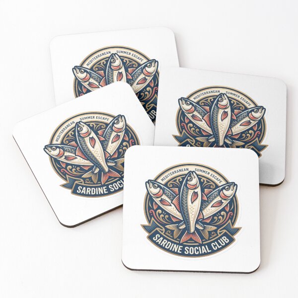 Item preview, Sardine Social Club Mediterranean Summer Escape designed and sold by StickyGuys.