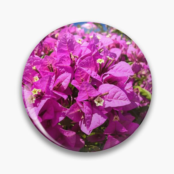 Item preview, Pink Bougainvillea Flowers Against Vibrant Blue Sky Photography designed and sold by Be Captured by Brittany Emma.
