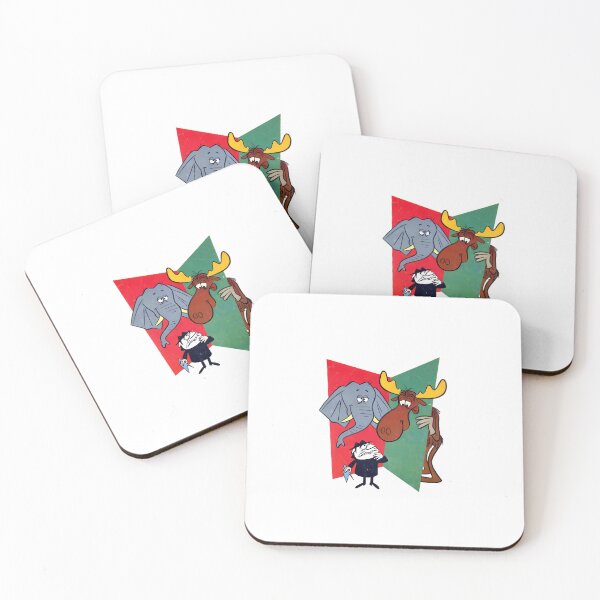 Item preview, Bullwinkle and Boris designed and sold by EviBenbato.