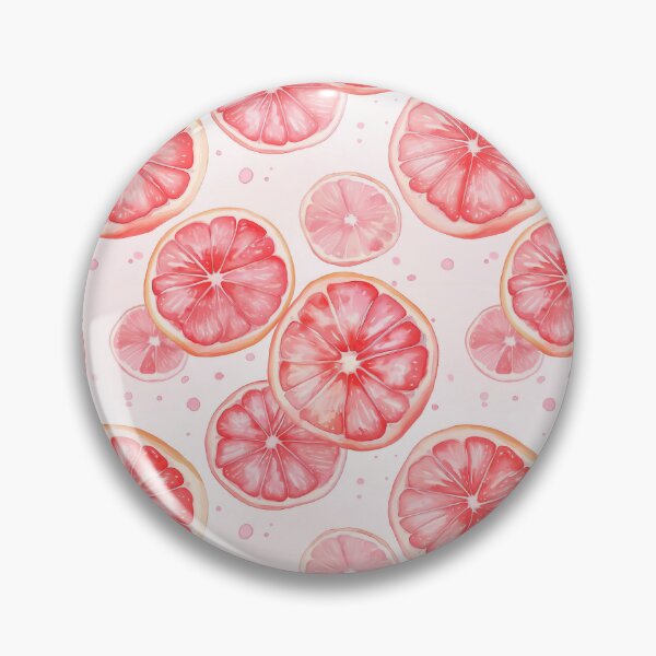 Item preview, Watercolor Grapefruit Slice Citrus Pattern designed and sold by Canvas-Whispers.