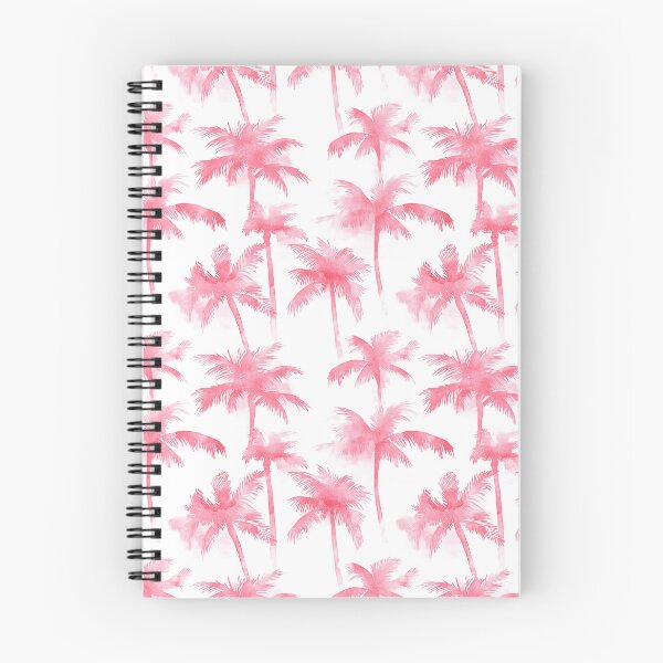 Item preview, Pink Watercolor Palm Tree Pattern designed and sold by Canvas-Whispers.