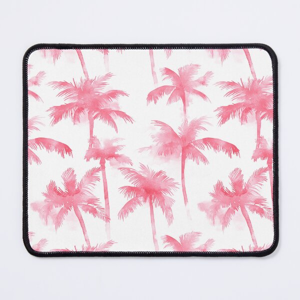Item preview, Pink Watercolor Palm Tree Pattern designed and sold by ArtDzignsZA.
