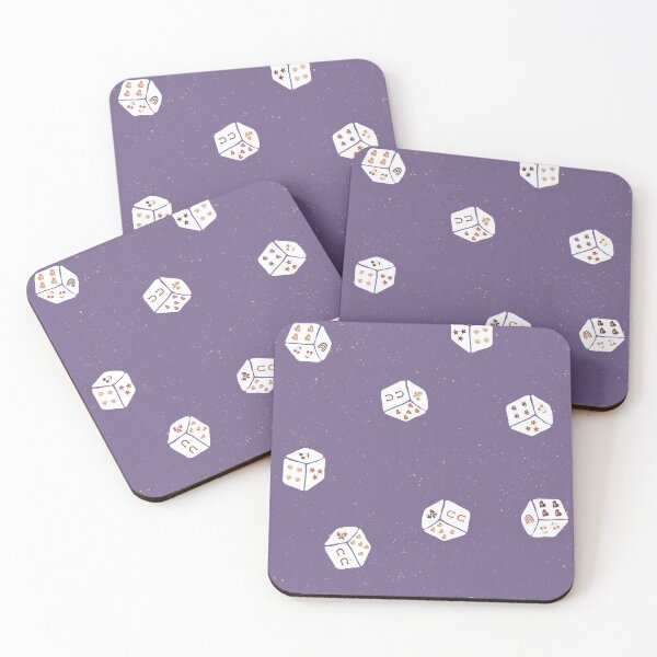 Item preview, Lucky Charm Game Dice Toss Retro Coquette Western Preppy Girl Bedrooms Plum designed and sold by RenattaZare.