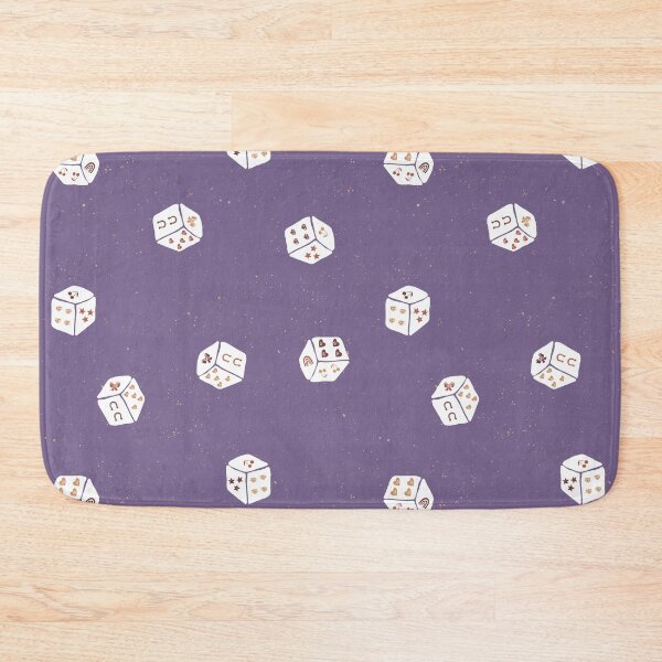 Item preview, Lucky Charm Game Dice Toss Retro Coquette Western Preppy Girl Bedrooms Plum designed and sold by RenattaZare.