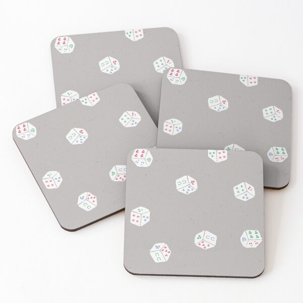 Item preview, Lucky Charm Game Dice Toss Retro Coquette Western Preppy Girl Bedrooms Stone designed and sold by RenattaZare.