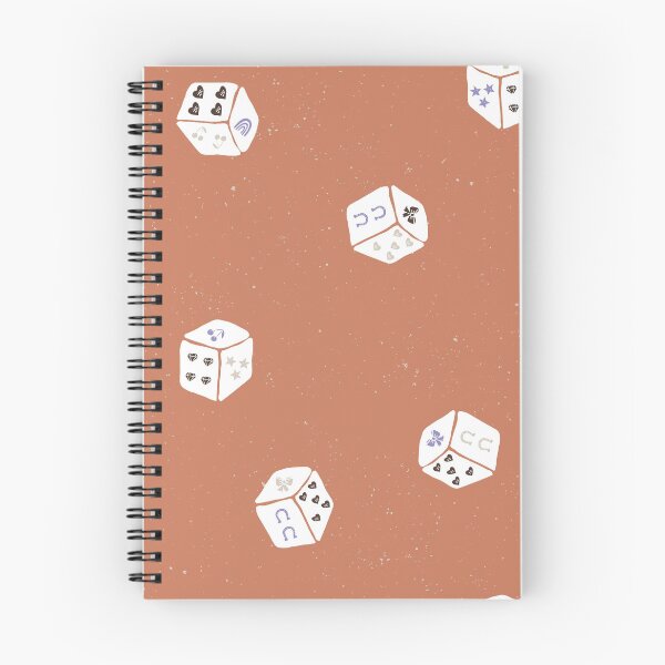 Item preview, Lucky Charm Game Dice Toss Retro Coquette Western Preppy Girl Bedrooms Terracotta designed and sold by RenattaZare.