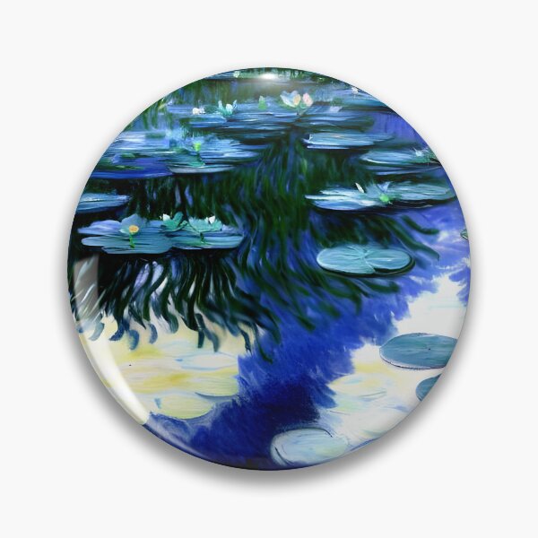 Item preview, Water Lilies: Impression of Reflections & Blossoming Surfaces (39) designed and sold by artdesignsnow.
