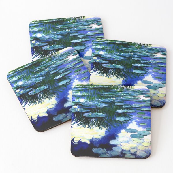 Item preview, Water Lilies: Impression of Reflections & Blossoming Surfaces (39) designed and sold by artdesignsnow.