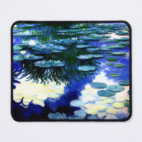 Item preview, Water Lilies: Impression of Reflections & Blossoming Surfaces (39) designed and sold by artdesignsnow.