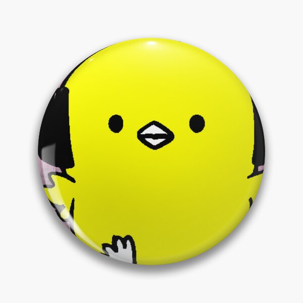 Item preview, Kawaii Chick with Headphones Music Cute Little Bird designed and sold by AstronautMerch.