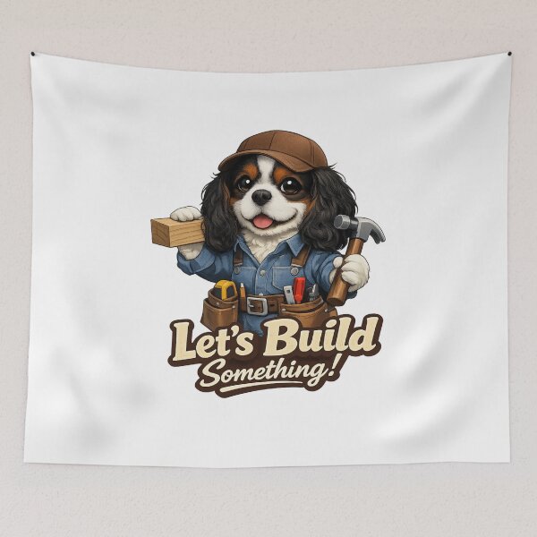 Item preview, Let's Build Something Tri Cavalier designed and sold by SpottyRainbow.