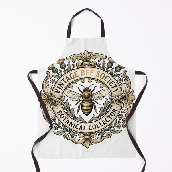 Item preview, Vintage Bee Society Botanical Collector Emblem designed and sold by StickyGuys.