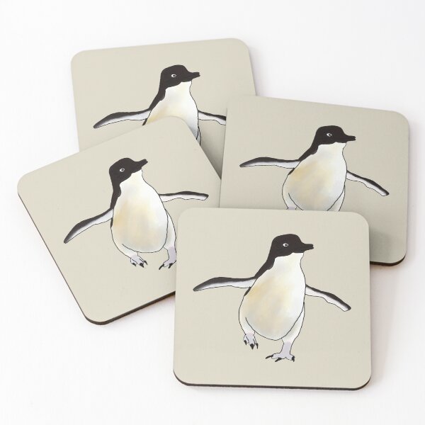 Item preview, Little Penguin Watercolour Illustration | Fairy Penguin Coastal Wildlife Art designed and sold by Bound for Wonder.