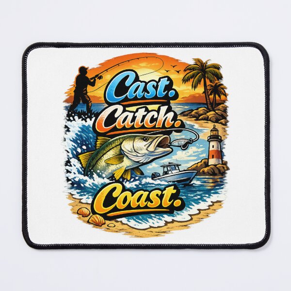 Item preview, Cast. Catch. Coast.  designed and sold by DPBTees70.